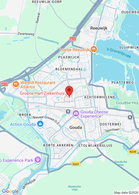 Google maps afbeelding voor Huisartsenspoedpost Midden-Holland