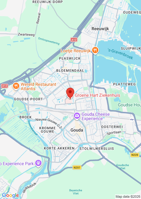 Google maps afbeelding voor Huisartsenspoedpost Midden-Holland