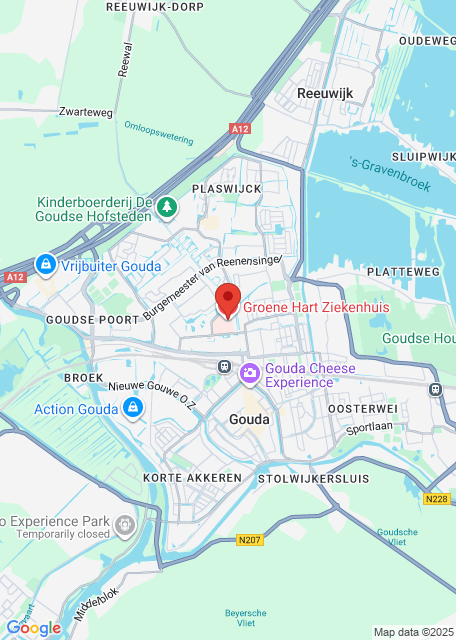 谷歌地图图像 Huisartsenspoedpost 米登-荷兰