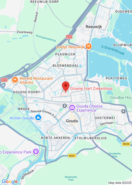 谷歌地图图像 Huisartsenspoedpost 米登-荷兰