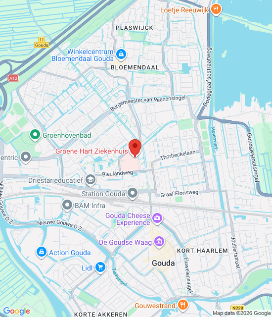 谷歌地图图像 Huisartsenspoedpost 米登-荷兰